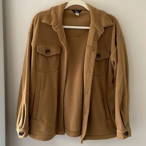 NWOT Never Worn Supplies Fleece Oversized Shacket/Shirt Jacket Size M